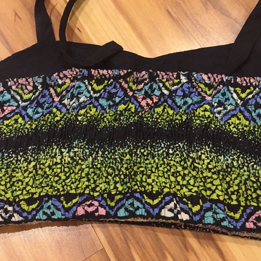 Patterned Crop Top - image 4
